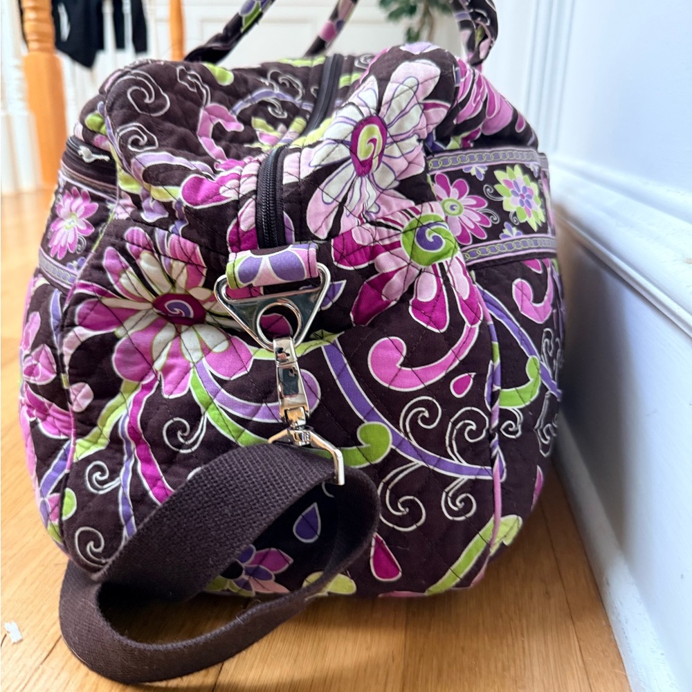 Vera Bradley, purple punch weekender bag - Picture 3 of 6